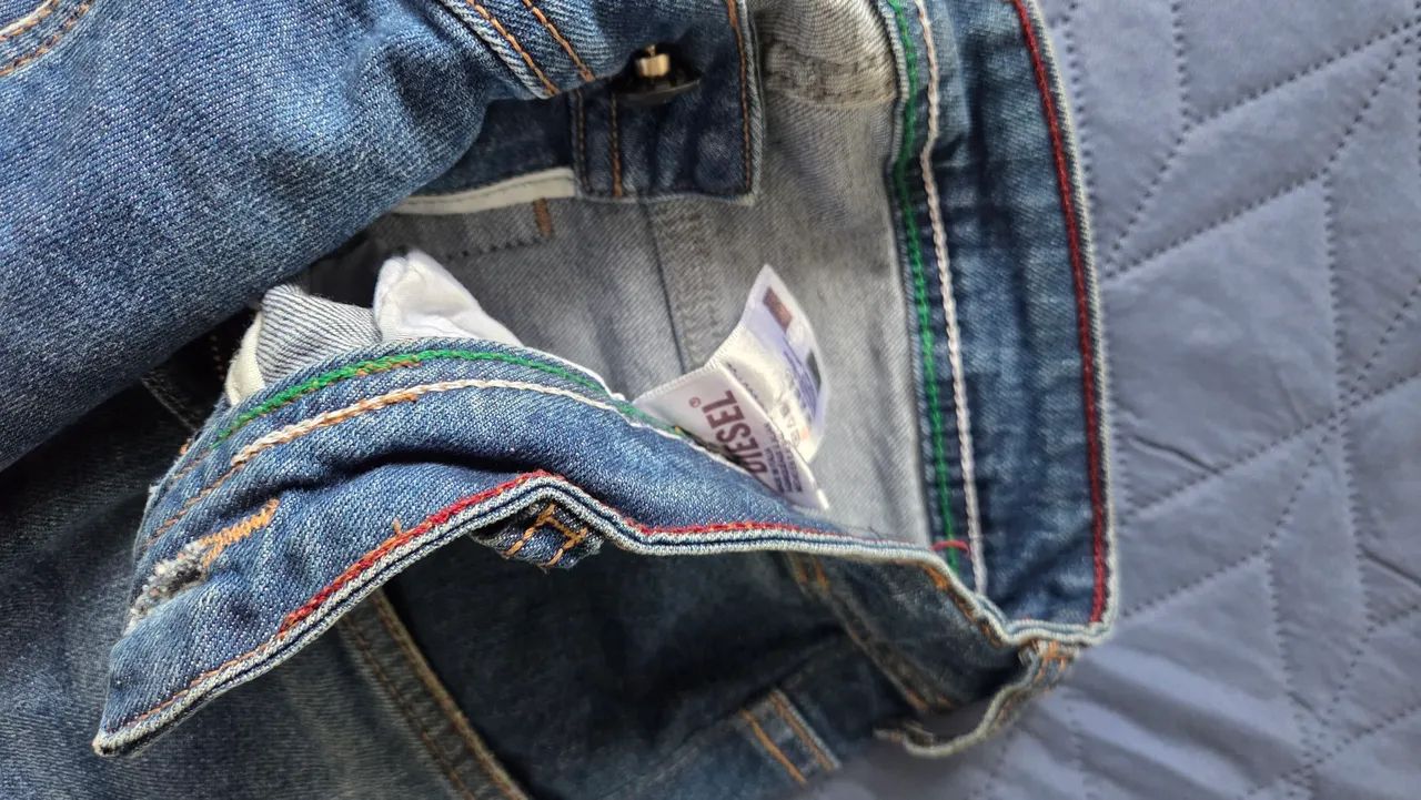 Calça jeans Diesel original 42 - Foto 5