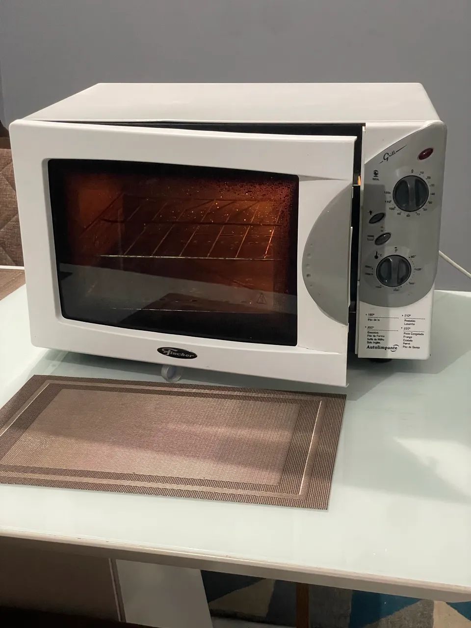 Forno elétrico Fischer funcionando perfeitamente 