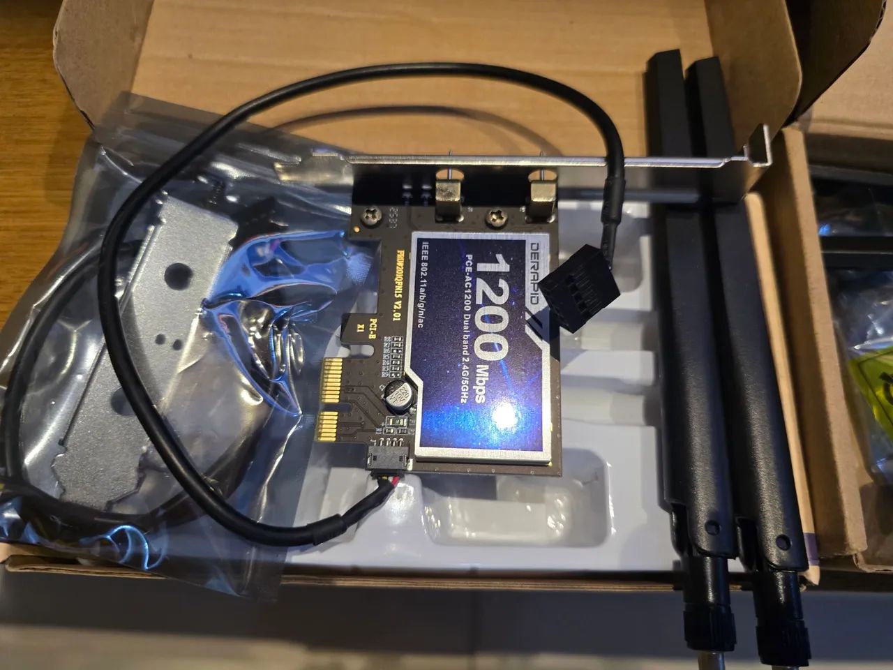 Placas de Rede para PC. Wifi e Bluetooth  - Foto 3