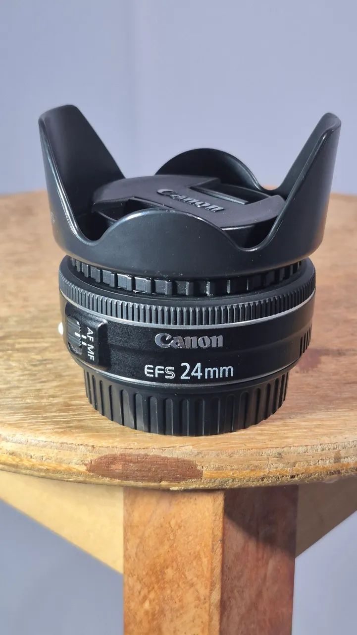 Lente canon 24mm 2.8 EF-S