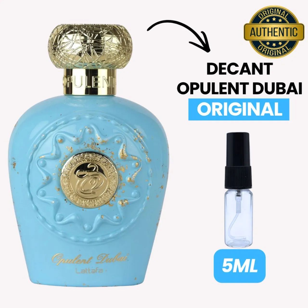 Perfume árabe decant de 5ml original 