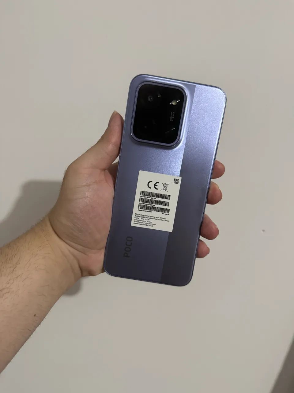VENDO POCO C85  256 GB 8GB RAM LILÁS  - Foto 2