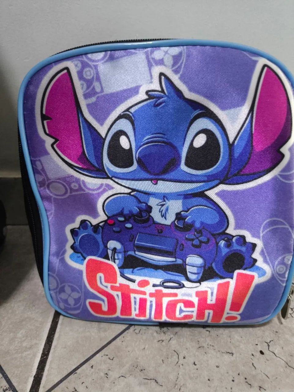 Mochila + Lancheira Stitch Unissex  - Foto 3