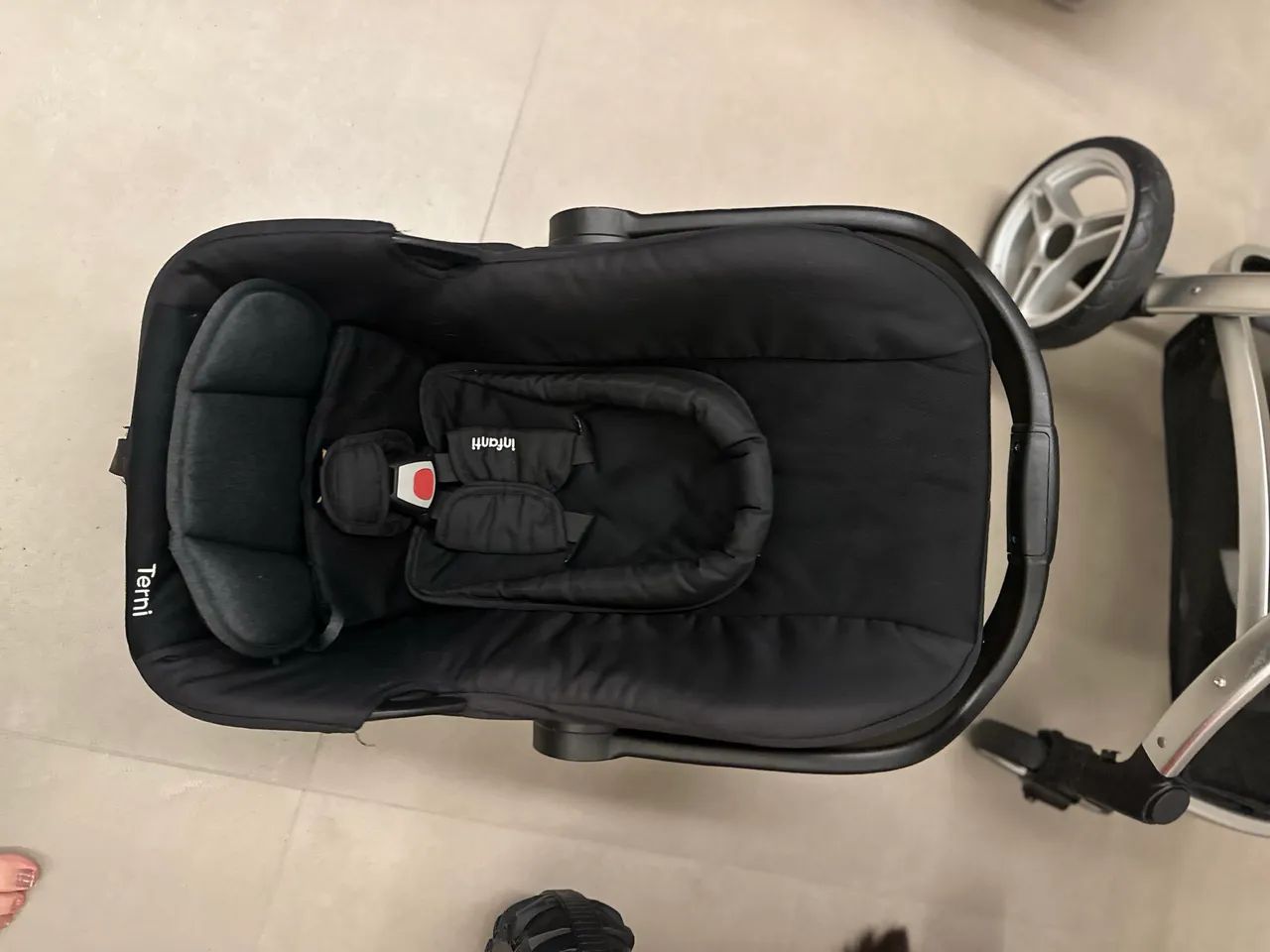 CARRINHO DE BEBÊ + BEBÊ CONFORTO (Acompanha base e acessórios) - Foto 5
