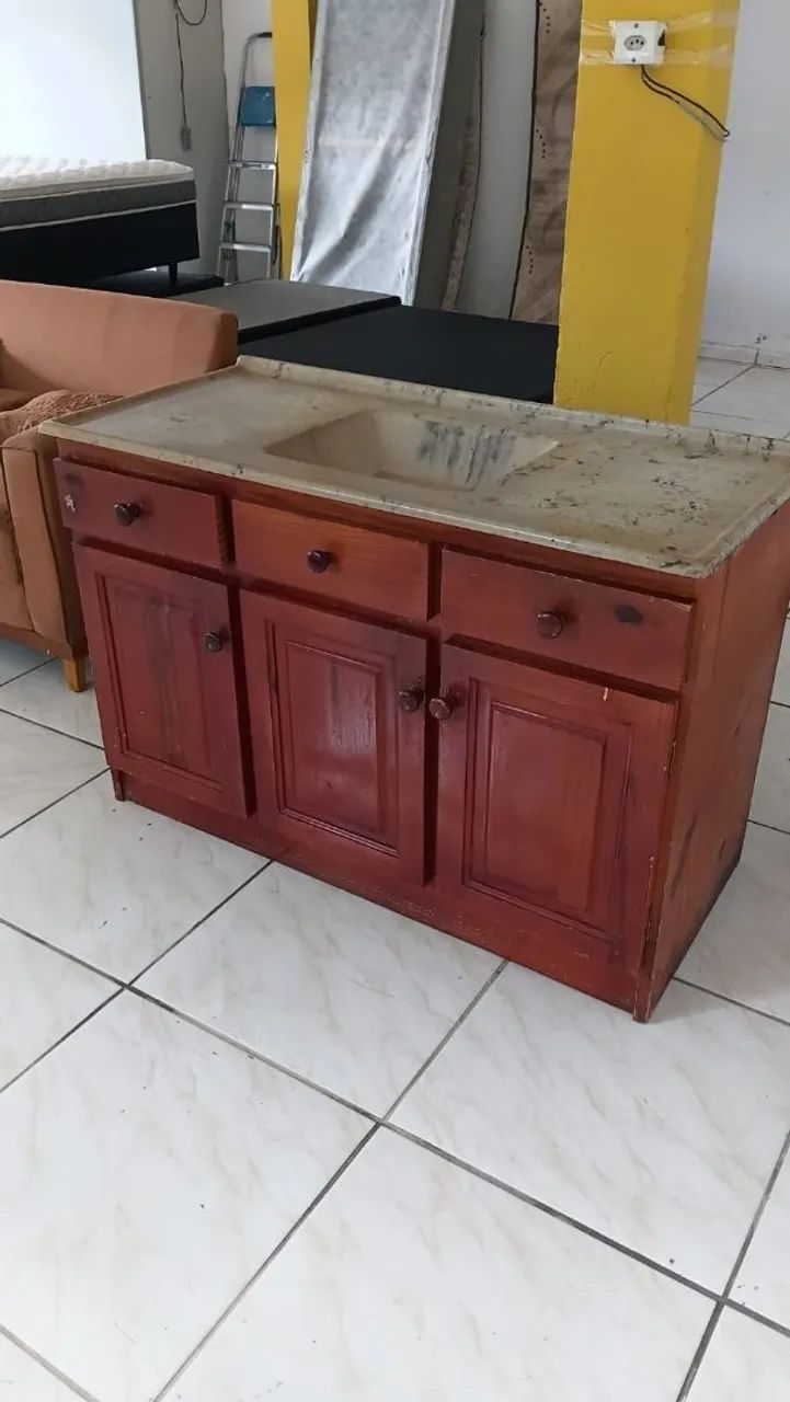 Balcão e pia