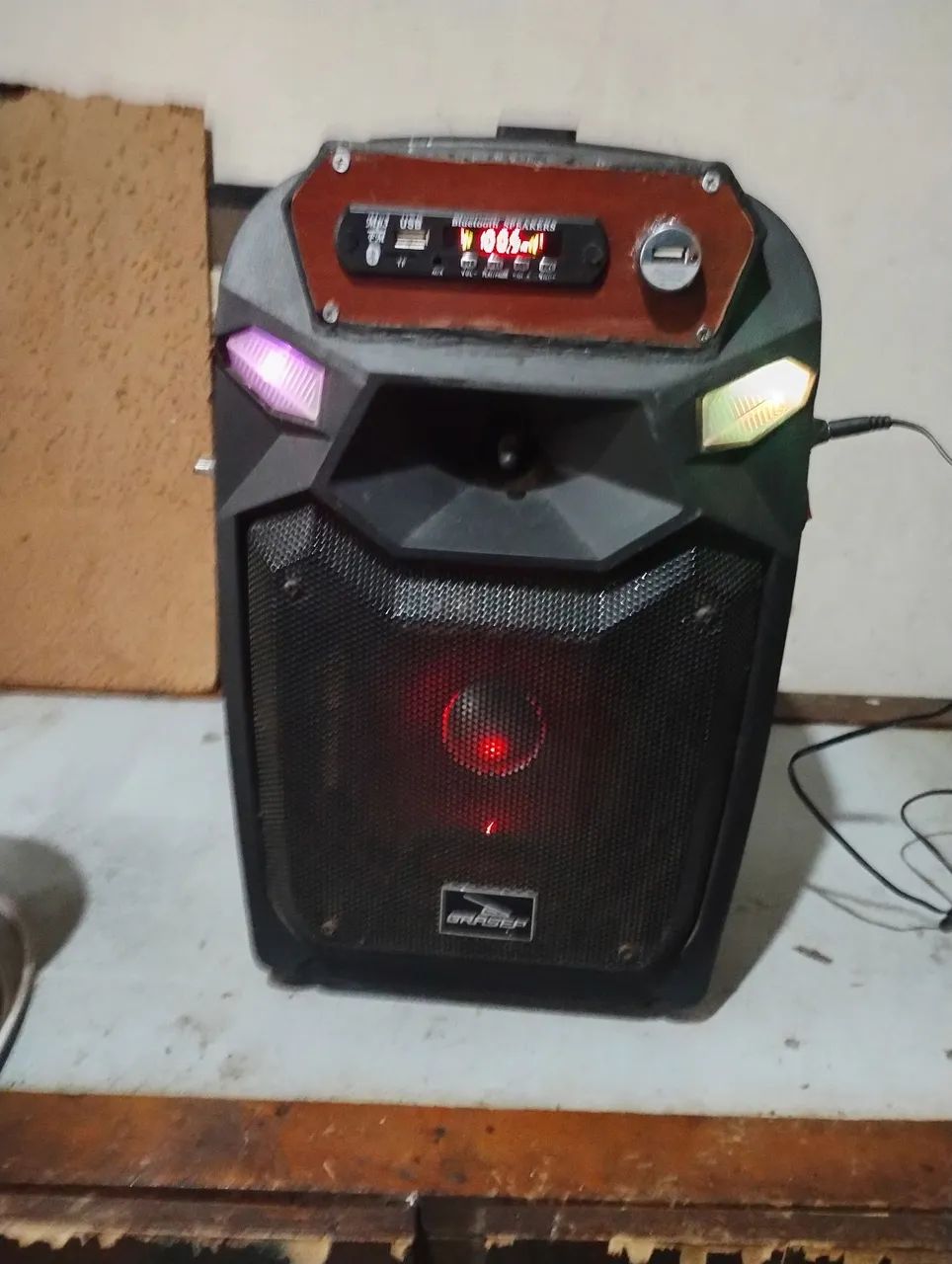 CAIXA DE SOM AMPLIFICADA BLUETOOTH 12 VOLTS  - Foto 2