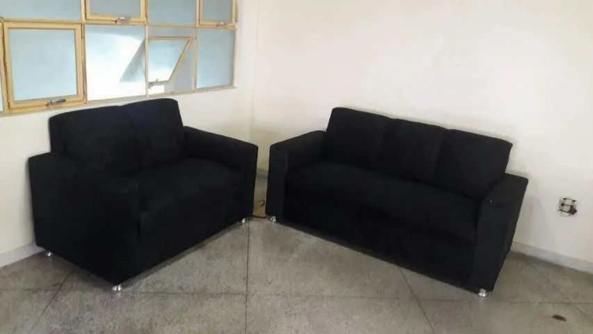 Sofá 2 e 3 lugares Suede de qualidade D33 Resistente Confortável Promoção | Garantia Inclu - Foto 4