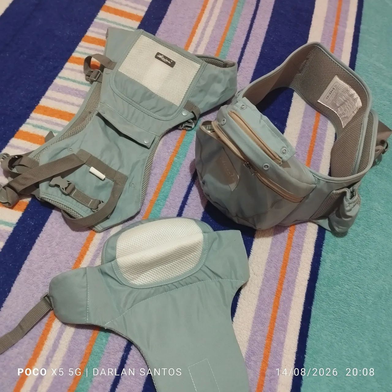 Berco ,3 em 1, canguru Moisés  - Foto 3