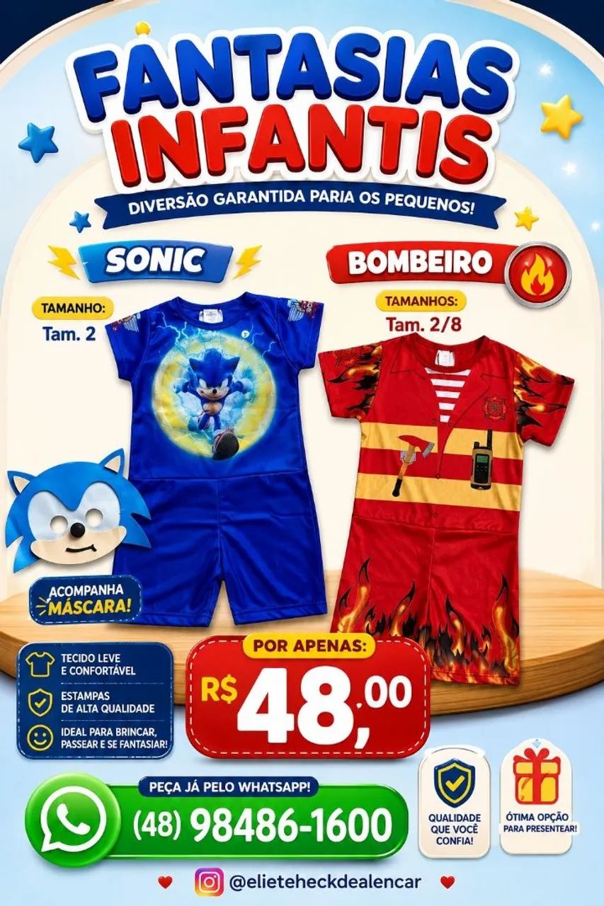 Fantasias infantis meninos  - Foto 3