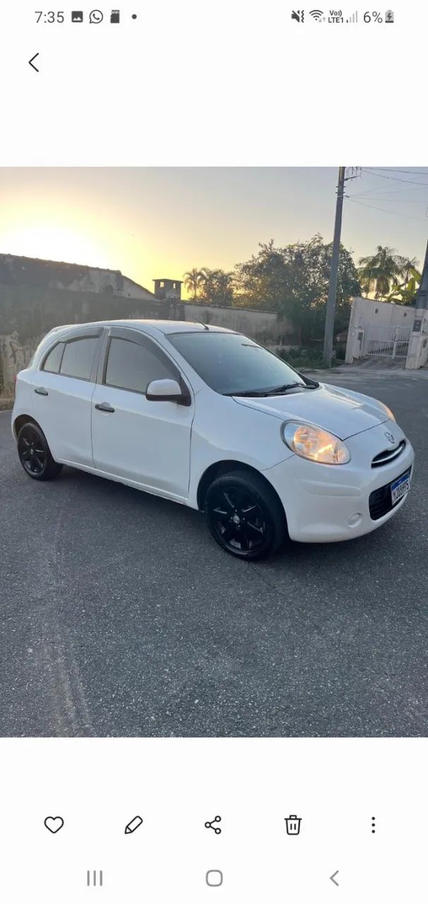 Nissan March MARCH SV 1.6 16V Flex Fuel 2013