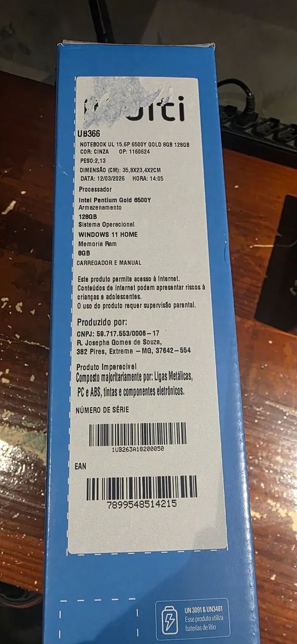 Notebook NOVO - Foto 3