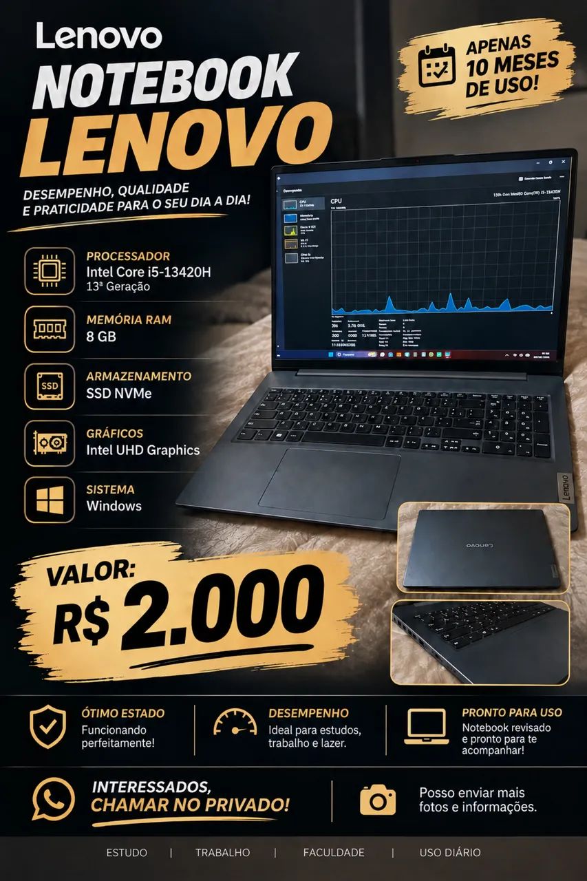 Notebook Lenovo 