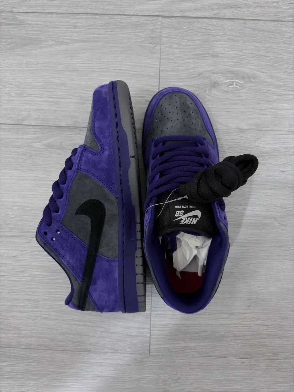 Dunk nike x supreme 94 roxo  - Foto 4