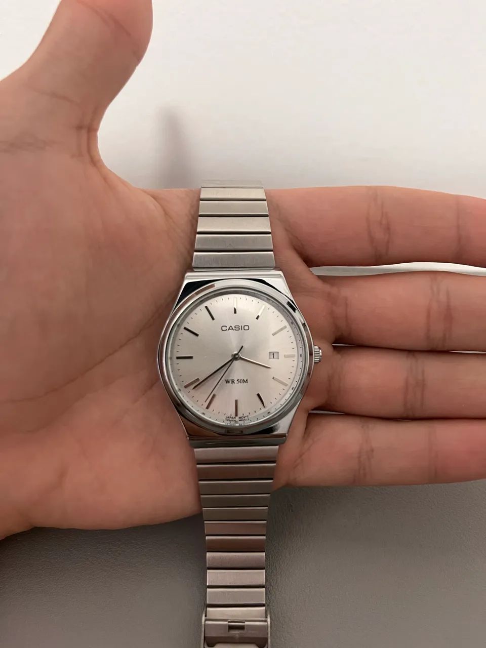 Relógio Masculino Casio Vintage - Prata - Foto 2
