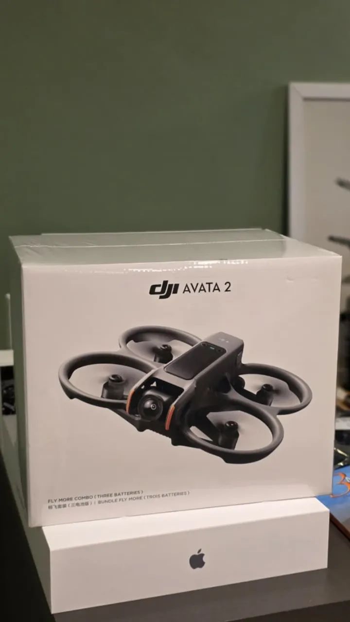 Drone DJI Avata2 Fly More Combo 3 Baterias - Lacrado, Novo
