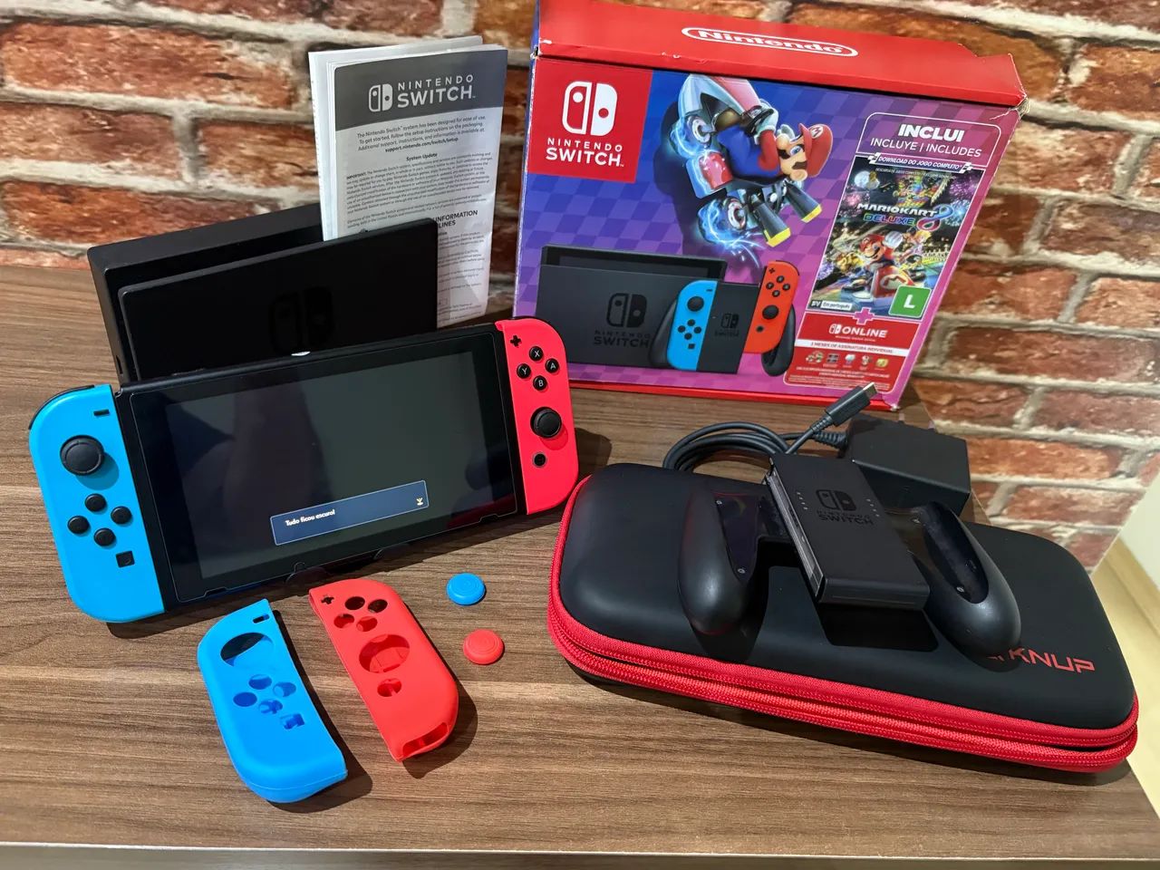 Nintendo Switch V2 - Desbloqueado - Foto 2