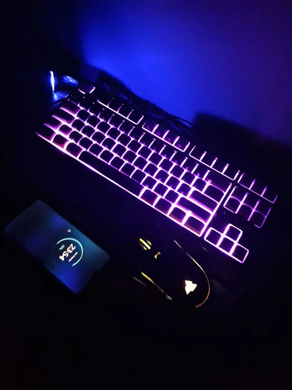 Kit teclado e mouse 4800dpi