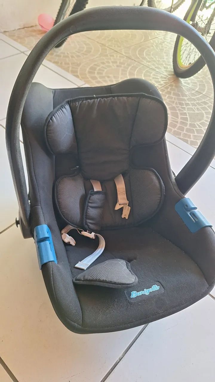 Conjunto Burigotto (carrinho e bebê conforto) - Foto 4