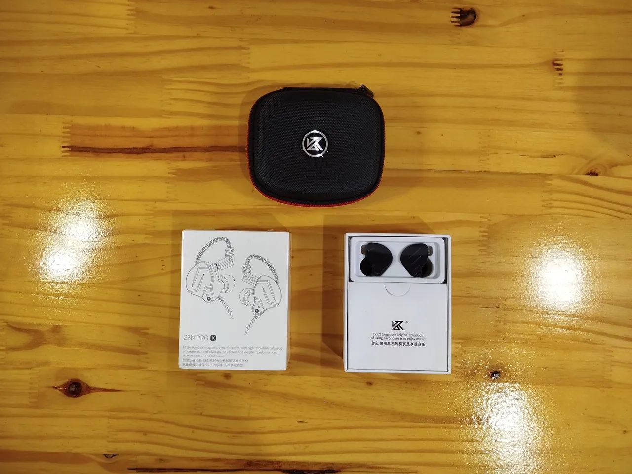 Fone Profissional KZ ZSN Pro X - grátis bag - Lacrado! - Foto 4