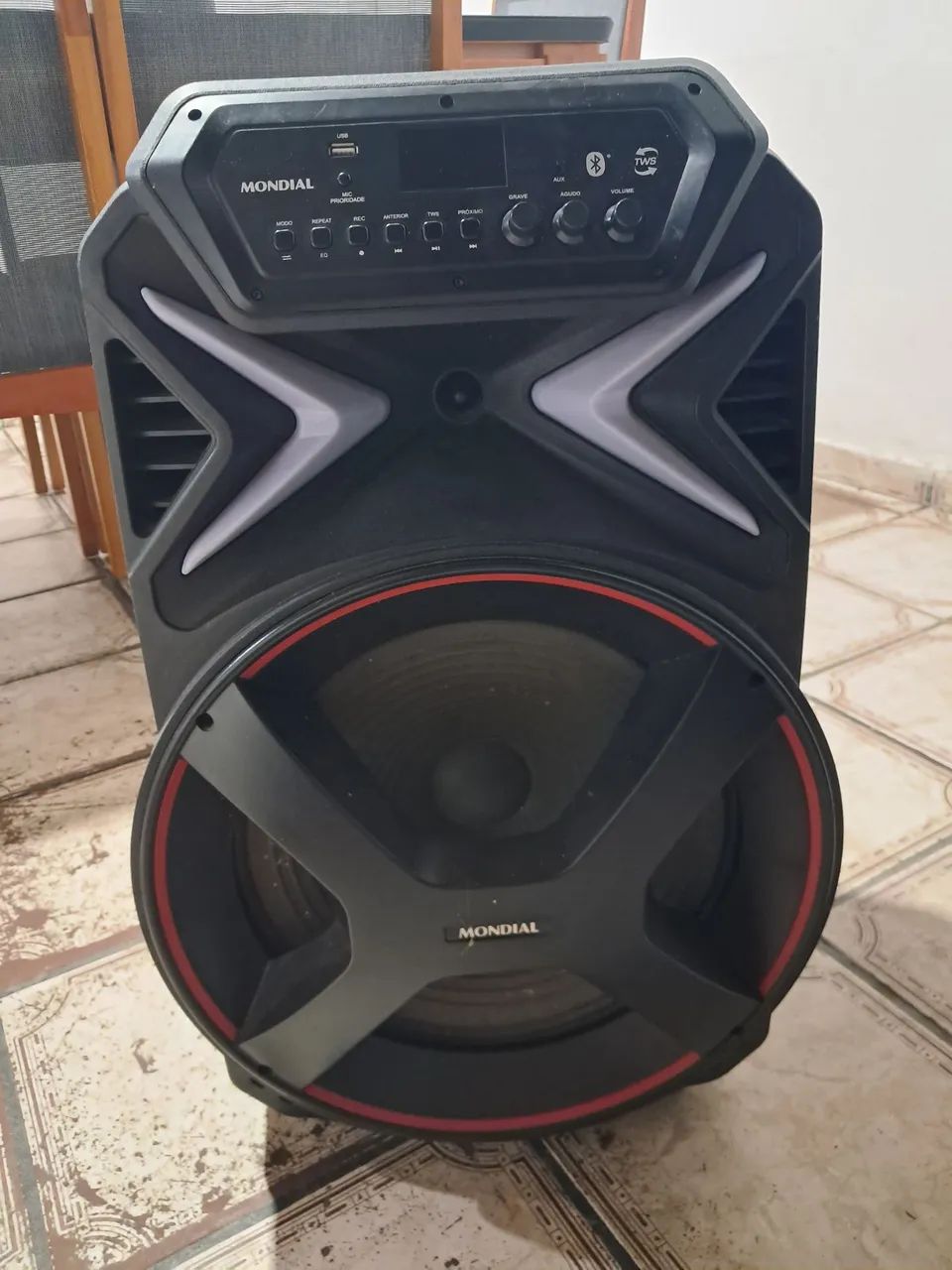 Caixa de som Bluetooth Mondial 700W  - Foto 2