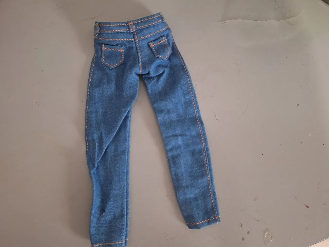 Calça  Jeans custom Hot toys 1/6  - Foto 2