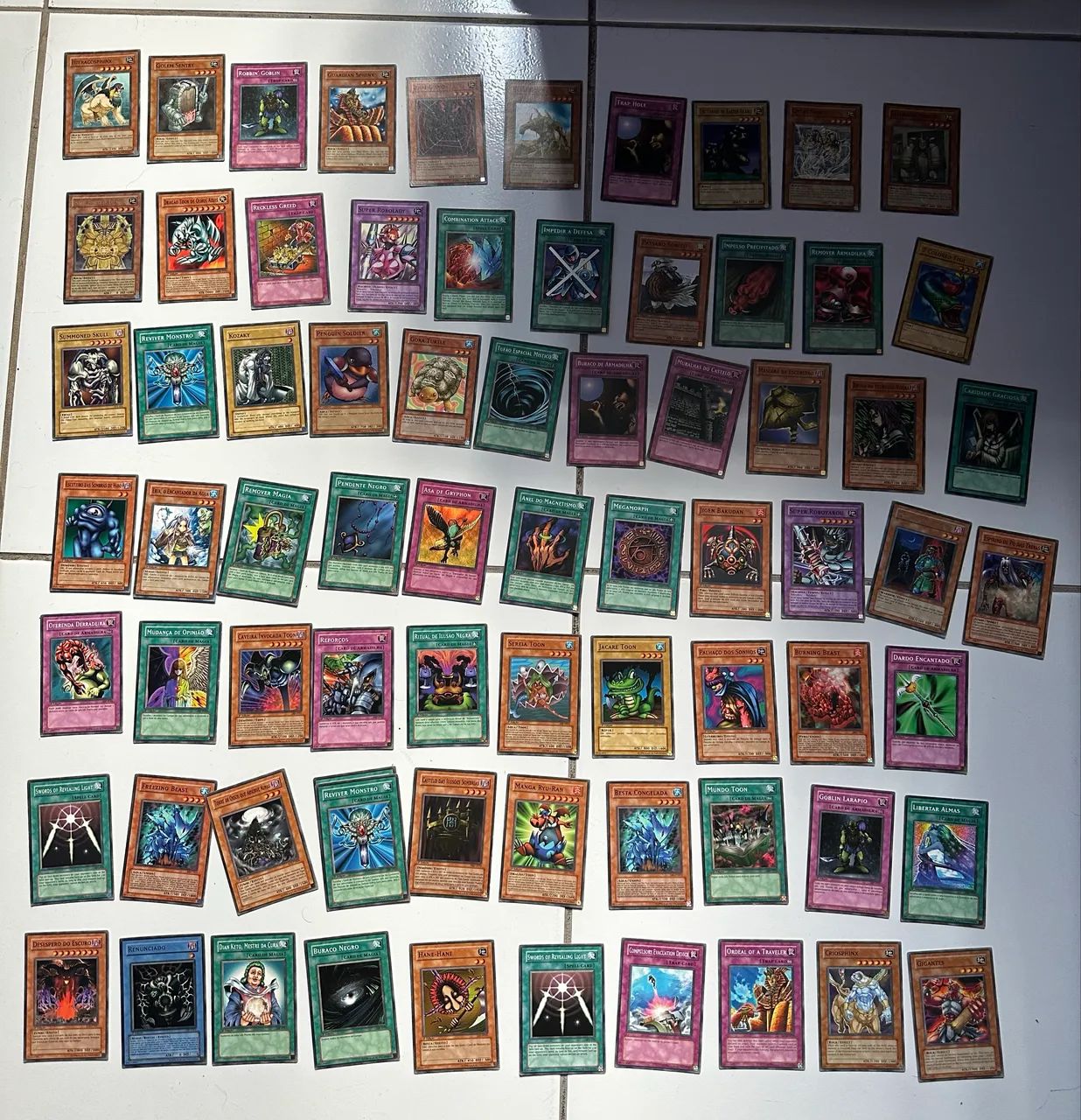 Coleção Yu-Gi-Oh Antiga - Raras, Foil e Clássicas (anos 2000)