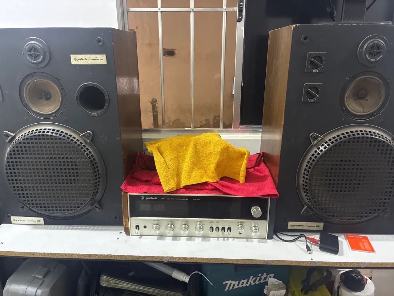 Receiver gradiente com caixas