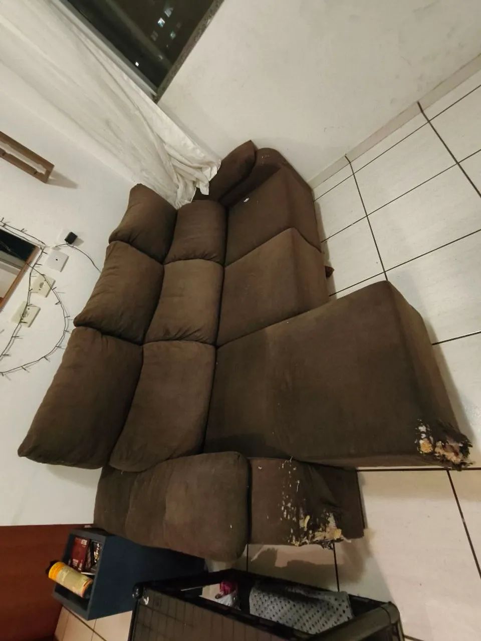 Sofá retrátil usado