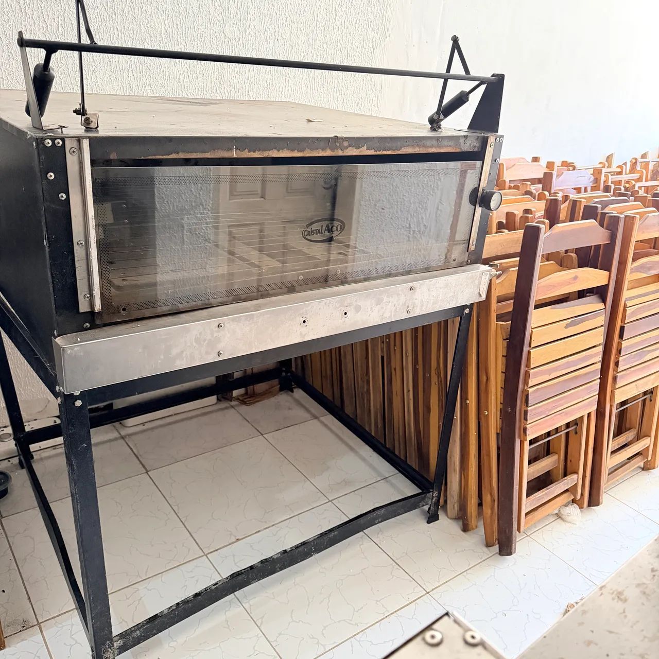 Forno de lastro cristal aço  - Foto 3