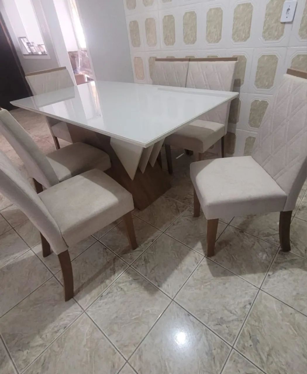 Mesa de jantar 6 cadeiras  - Foto 2