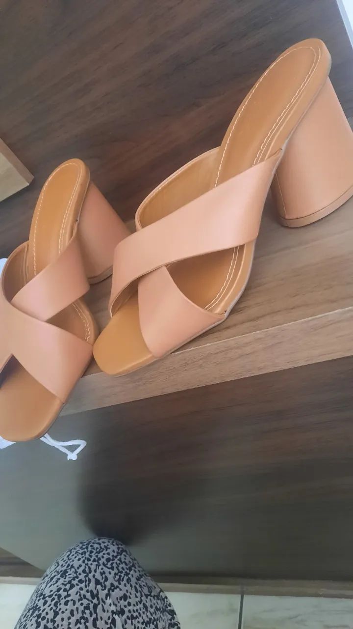 Sandalia  couro sonho dos pés  - Foto 3
