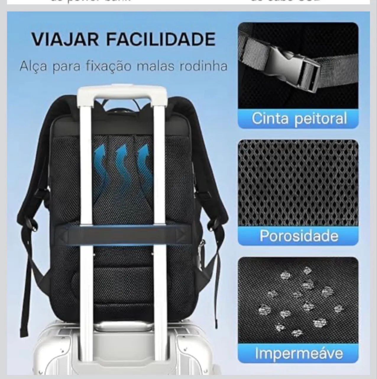 Romantic Crown Mochila Mala se Bordo de Viagem para Notebook - Foto 2