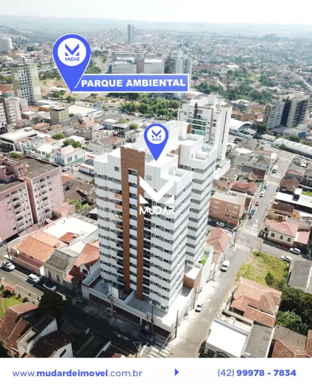 Sala nova no centro de Ponta Grossa, na Rua Sete de Setembro n°400