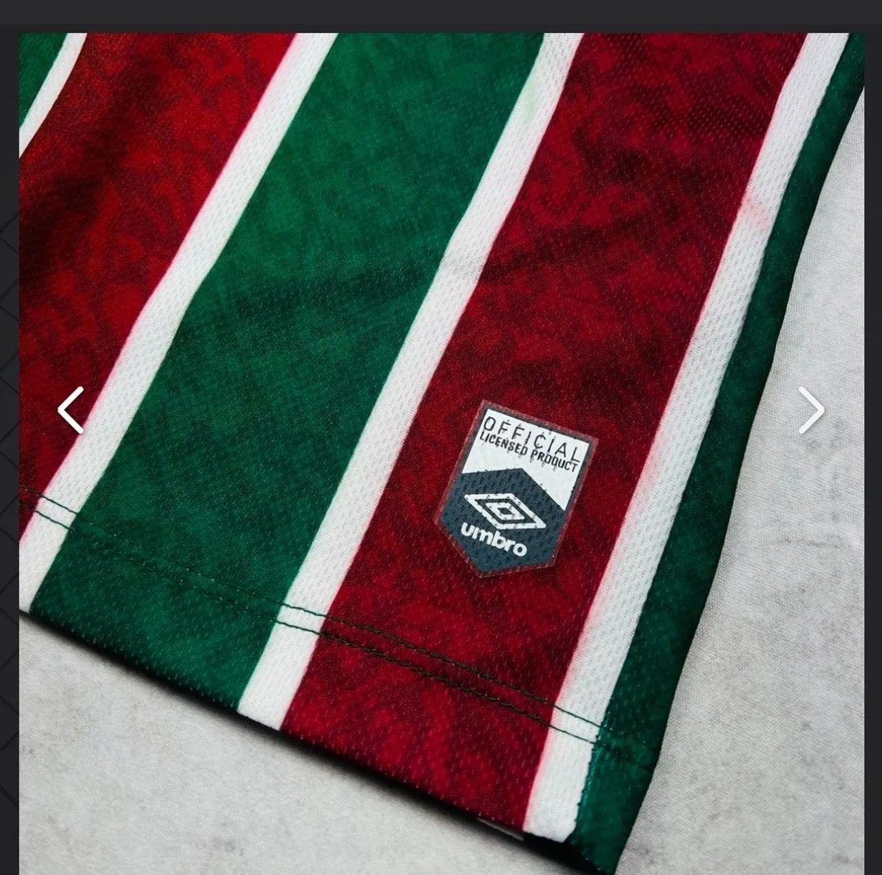 Camisa Fluminense umbro Tamanho G - Foto 3