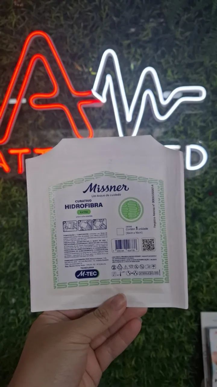 Curativo Hidrofibra - Missner - Foto 2