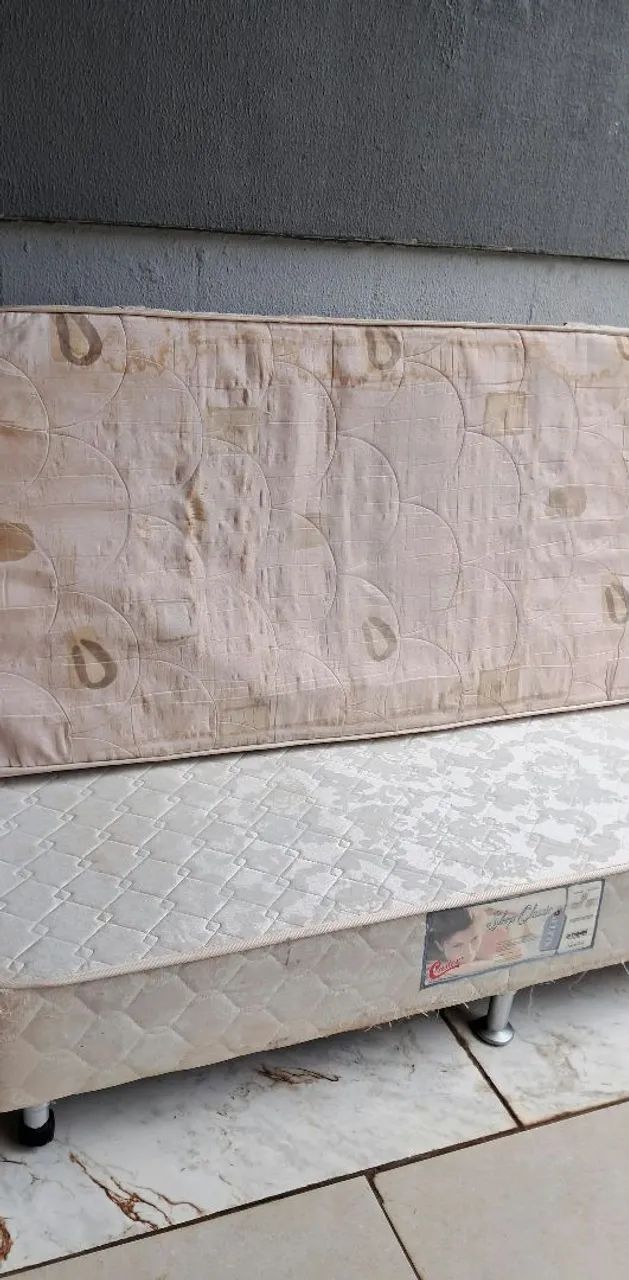 Cama box solteiro - Faço Entrega  - Foto 3