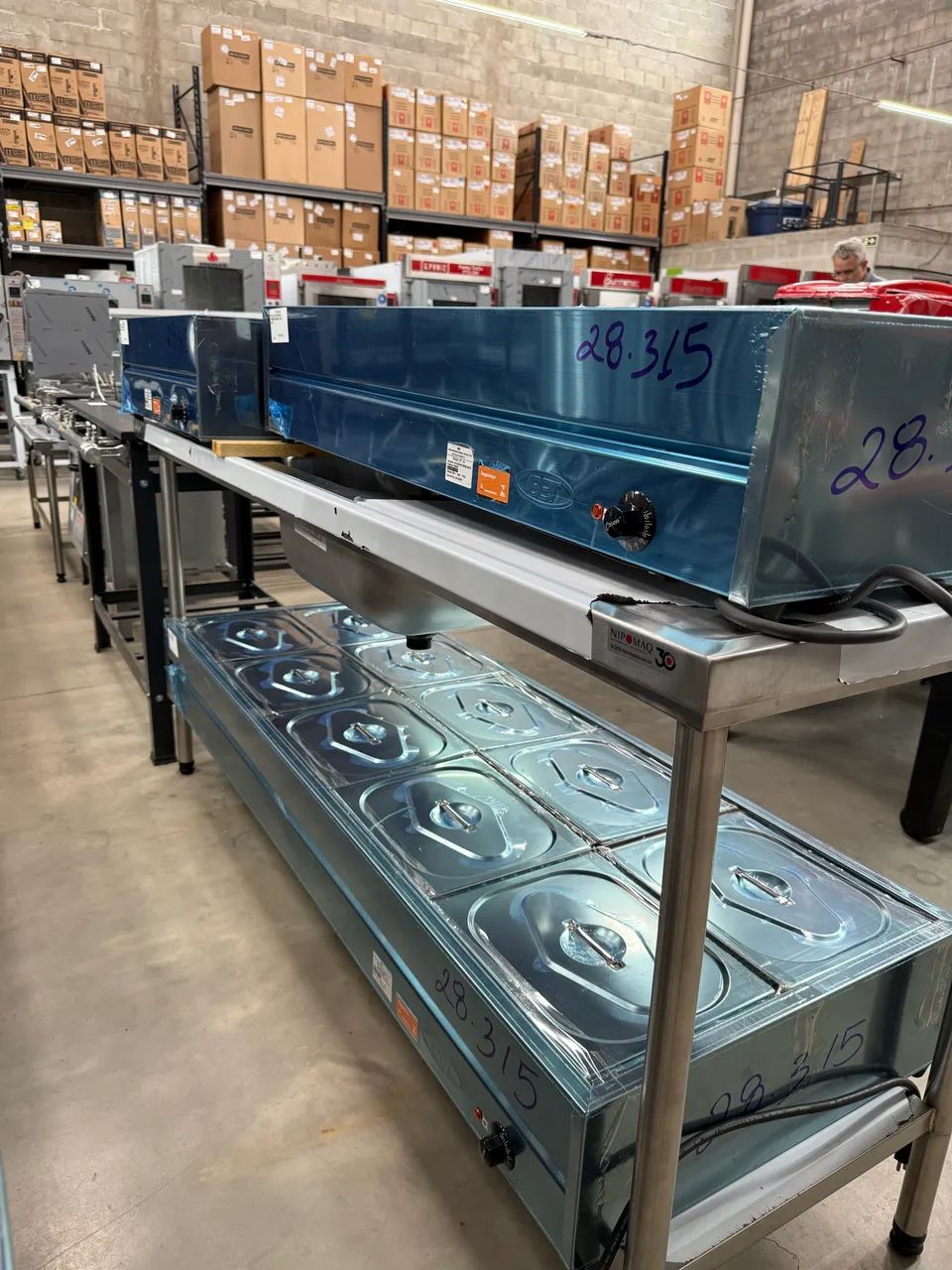 BMT04L BUFFET DE MESA TÉRMICO 04GNS LUXO - IBET - Foto 4