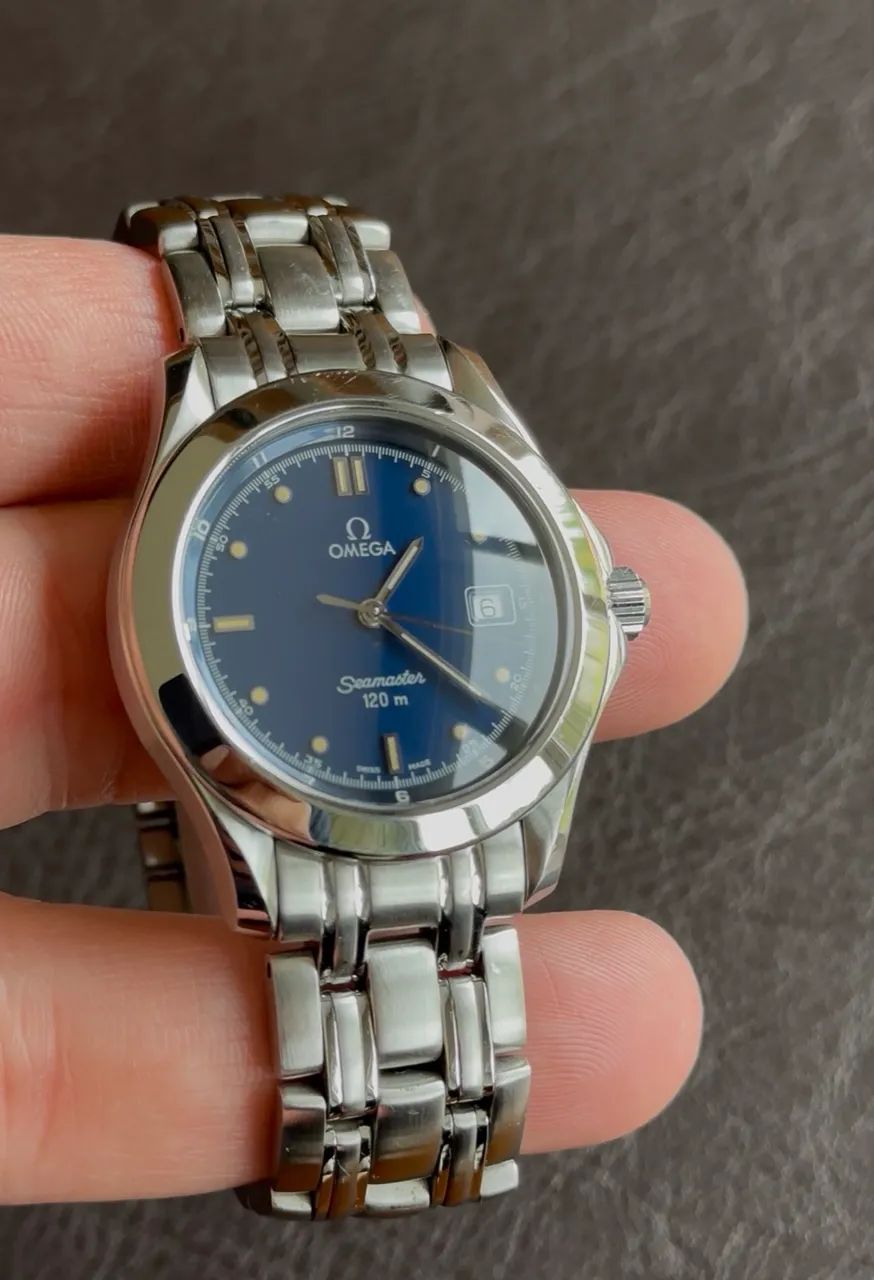 Relógio Omega Seamaster 120m Azul - Foto 2