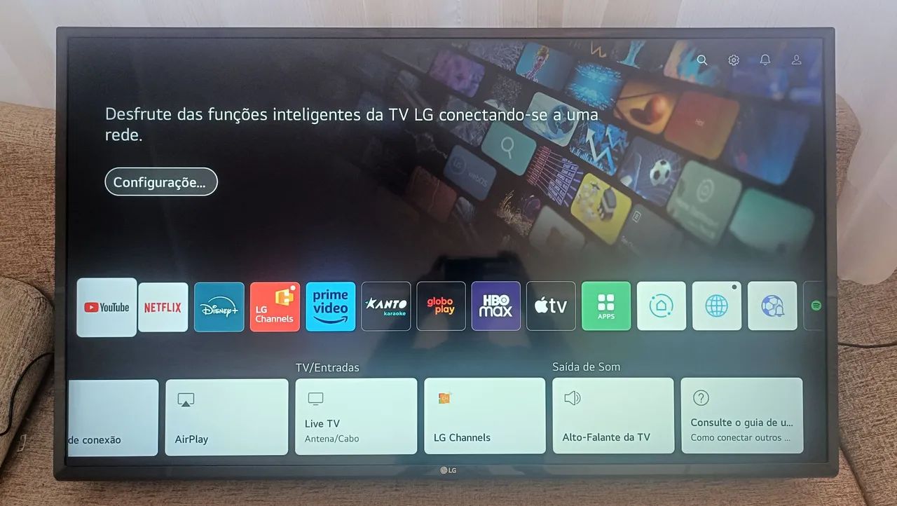 Só venda smart TV LG 43 polegadas 4K Ultra HD - Foto 4