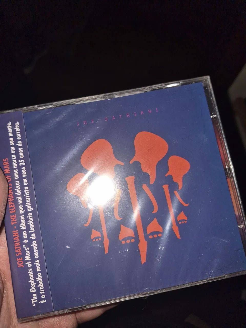 Cd joe satriani - elephant mars (lacrado)