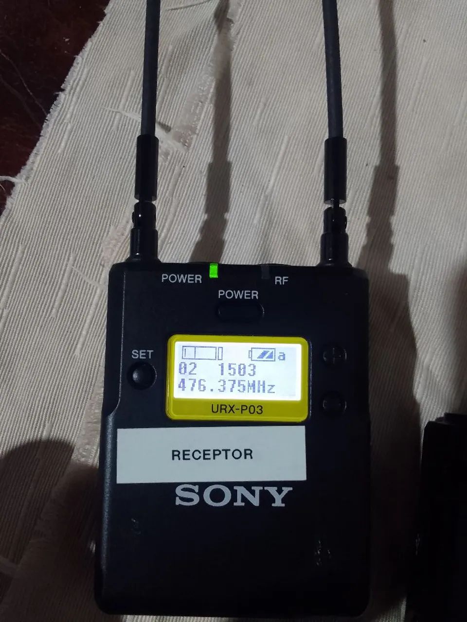 Microfone de lapela Sony451035733804328962