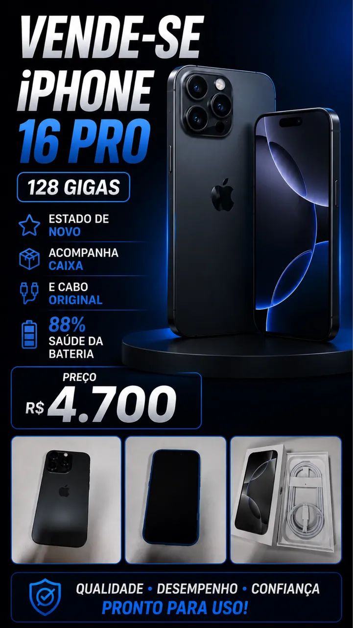 iPhone 16 pro 128 gigas 