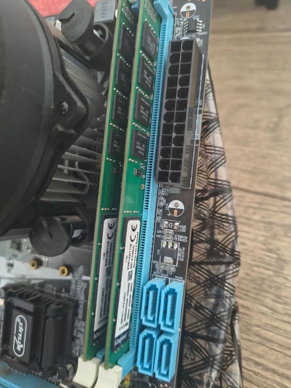 Kit placa mãe, processador i7 e memória RAM 16gb - Foto 2