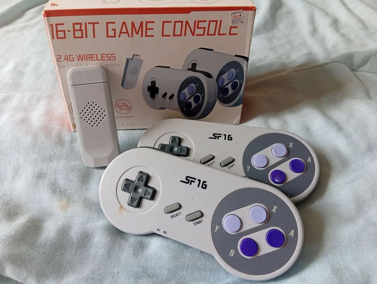 16 BIT GAME CONSOLE completo  - Foto 2