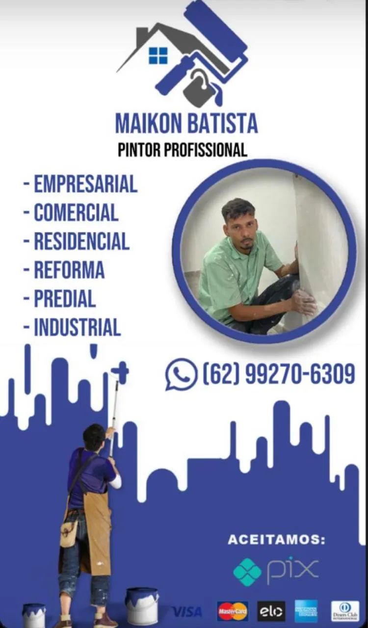Pintor residencial e comercial