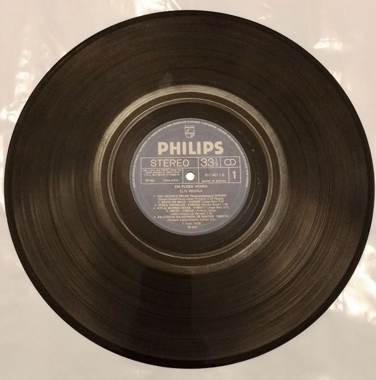 Elis Regina - Em Pleno Verão LP Disco Vinil (VG/VG+) - Foto 3