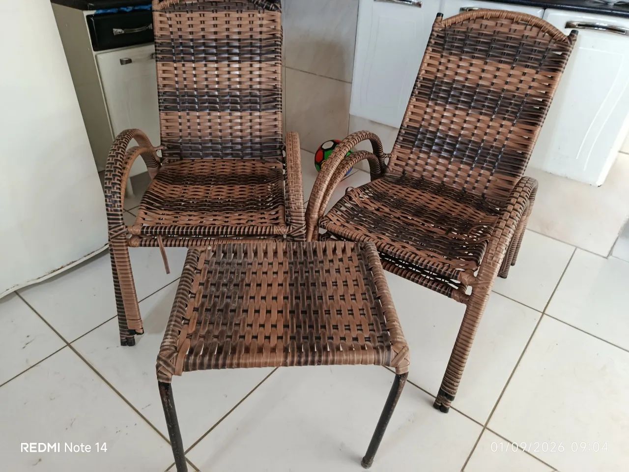 Cadeira de varanda para restaurar 