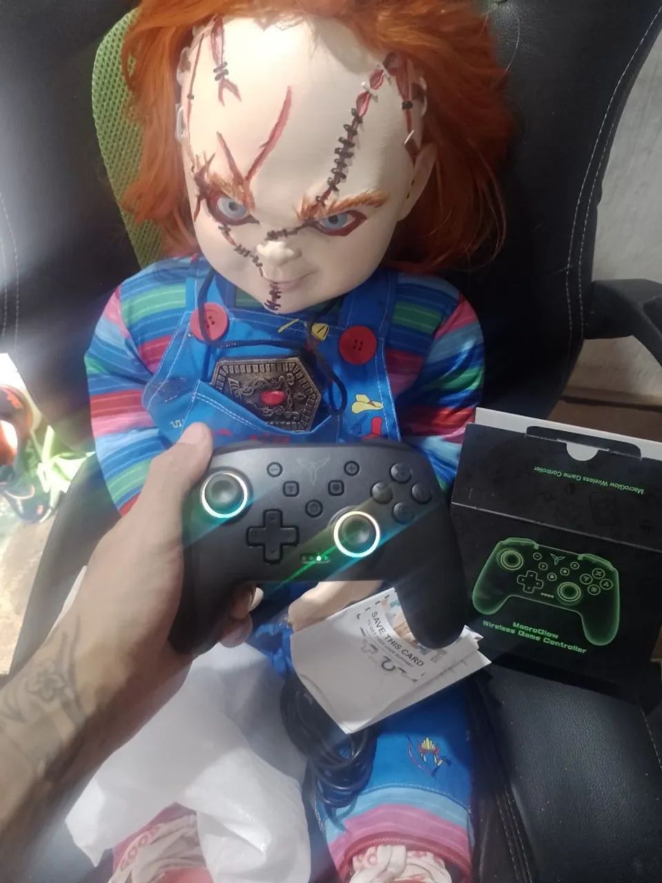 Controle macroglow Nintendo switch ,Pc,Ios e Android 