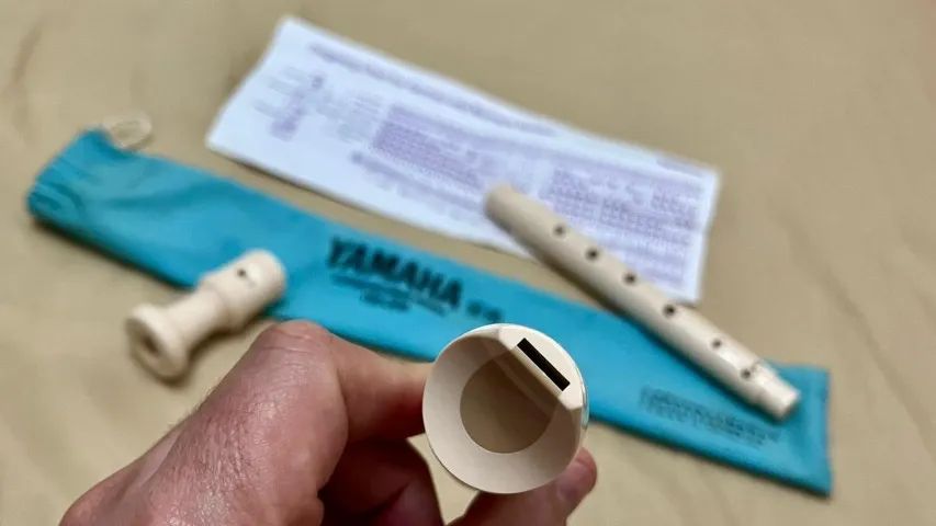 Flauta Doce Soprano Germânica Yamaha YRS-20G - Foto 4