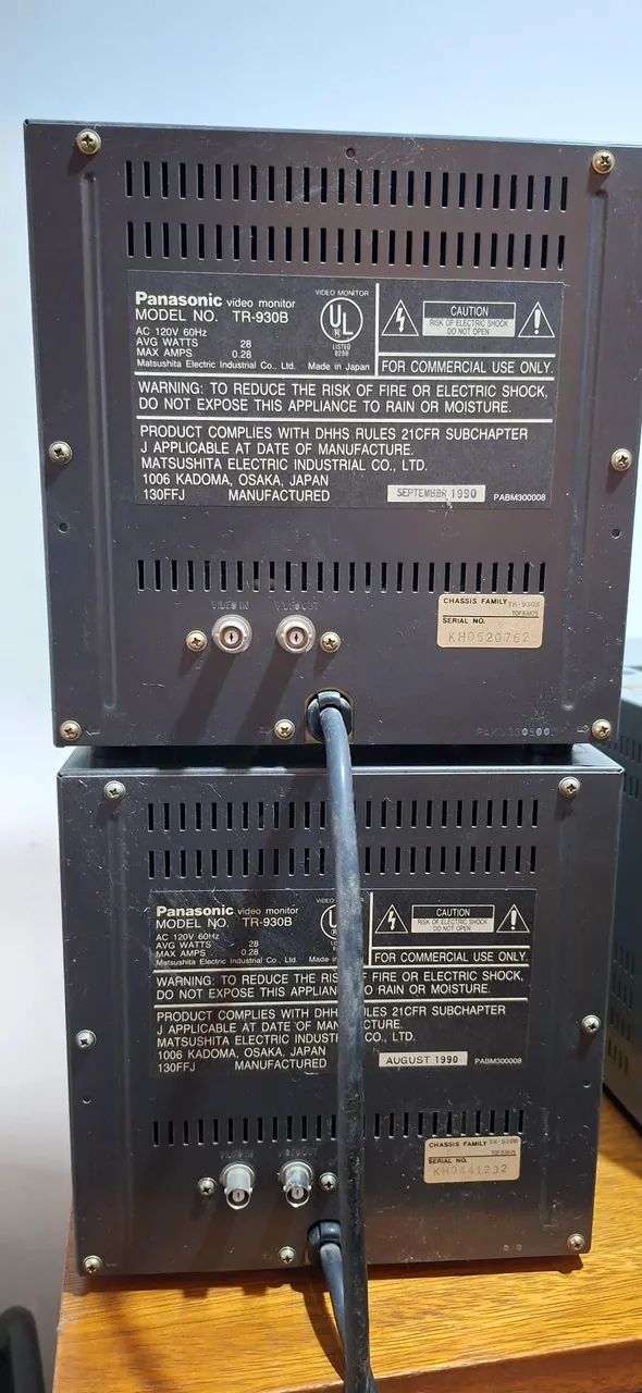 Monitor Profissional Panasonic TR-930B - Foto 3